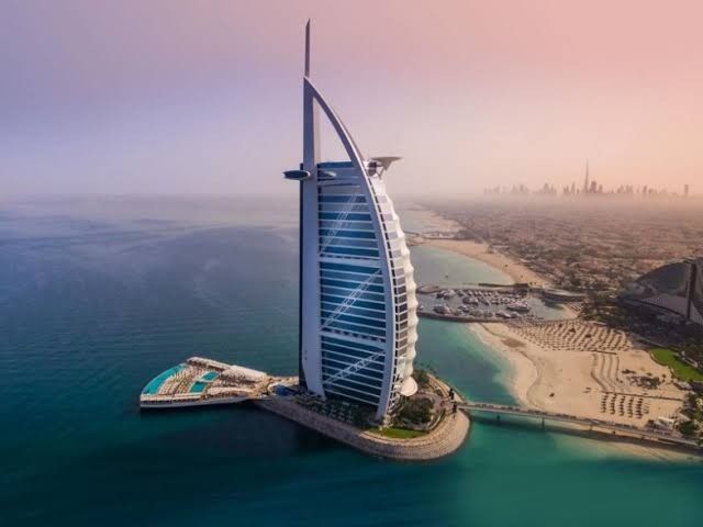 Burj Al Arab - Iconic sail-shaped hotel